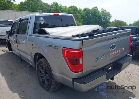 2022 Ford F-150 Xlt из США, поврежденный, VIN 1FTEW1EP7NKD66288